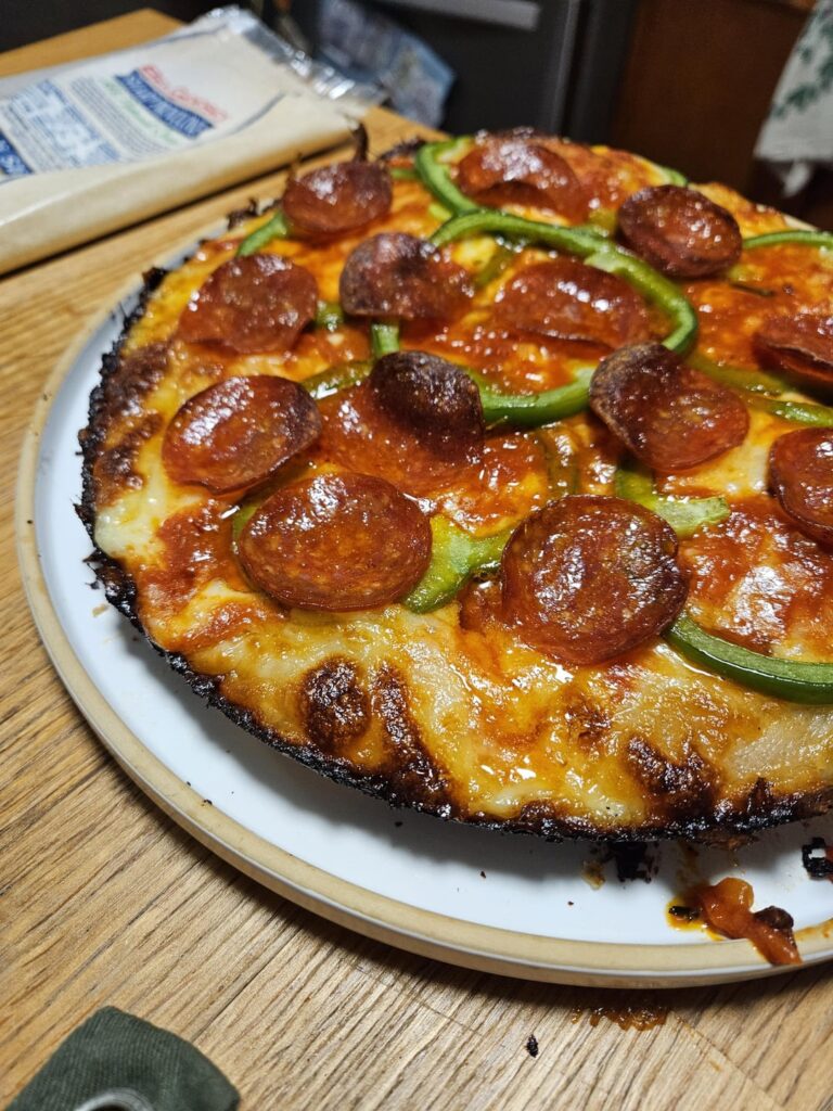 Kenji's pan pizza never fails