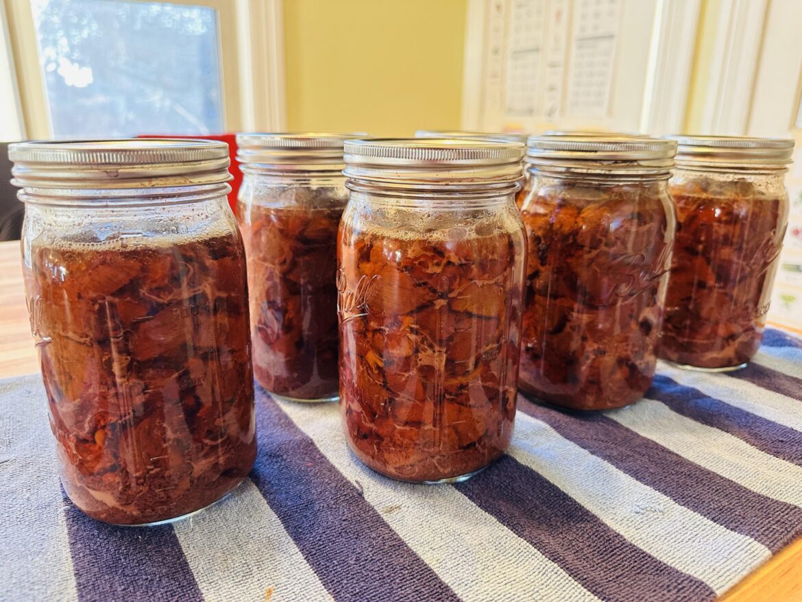 First time canning success.