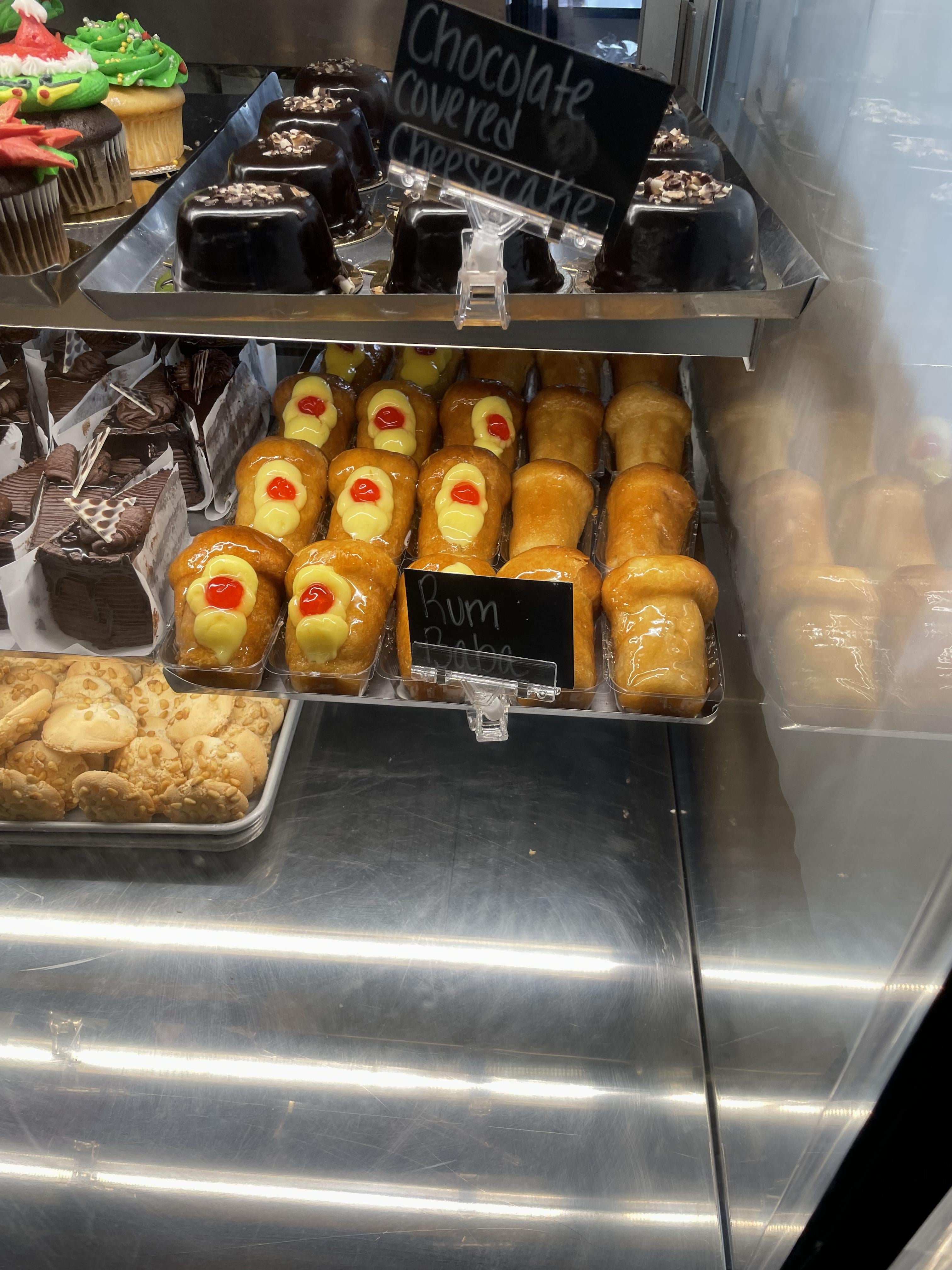 Are there any pastry shops in Austin that makes Rum Baba? Dining and