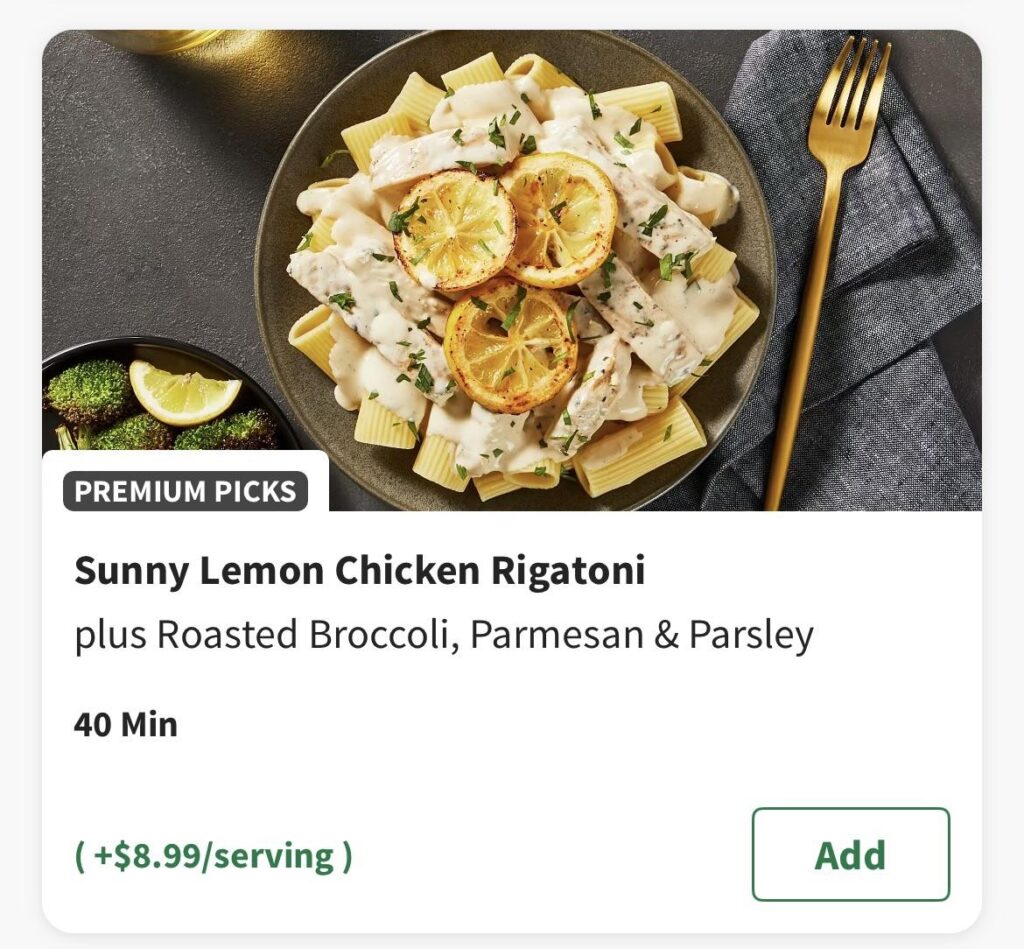 What makes this a premium option?