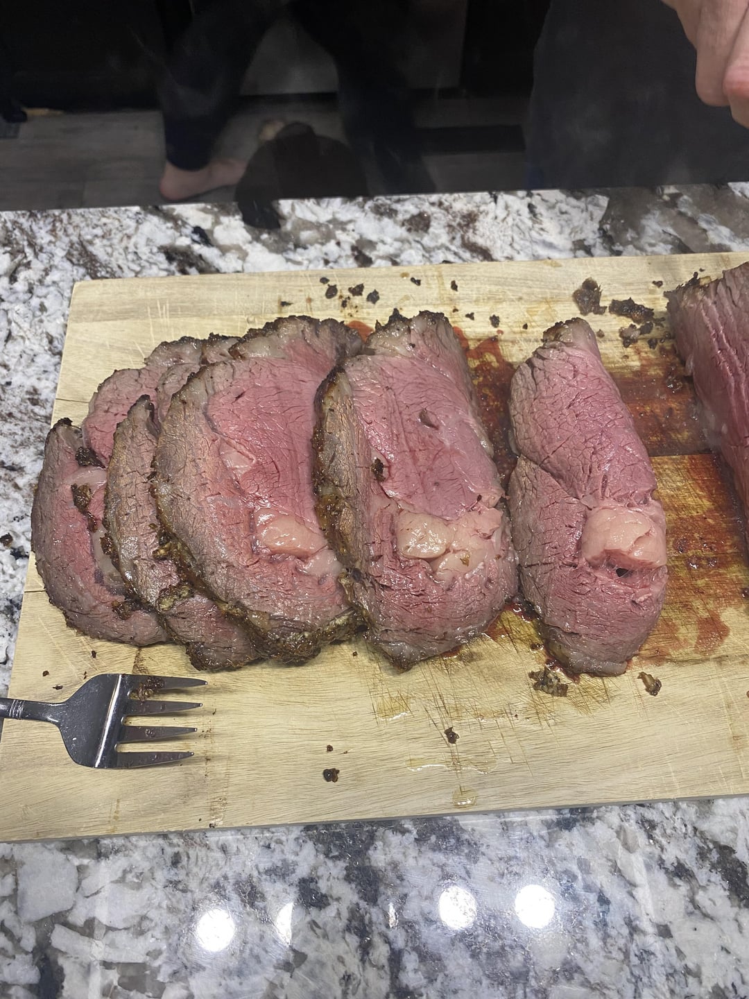 Christmas Prime Rib with a horseradish paste Dining and Cooking