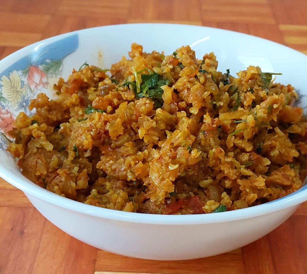 CAULIFLOWER KEEMA