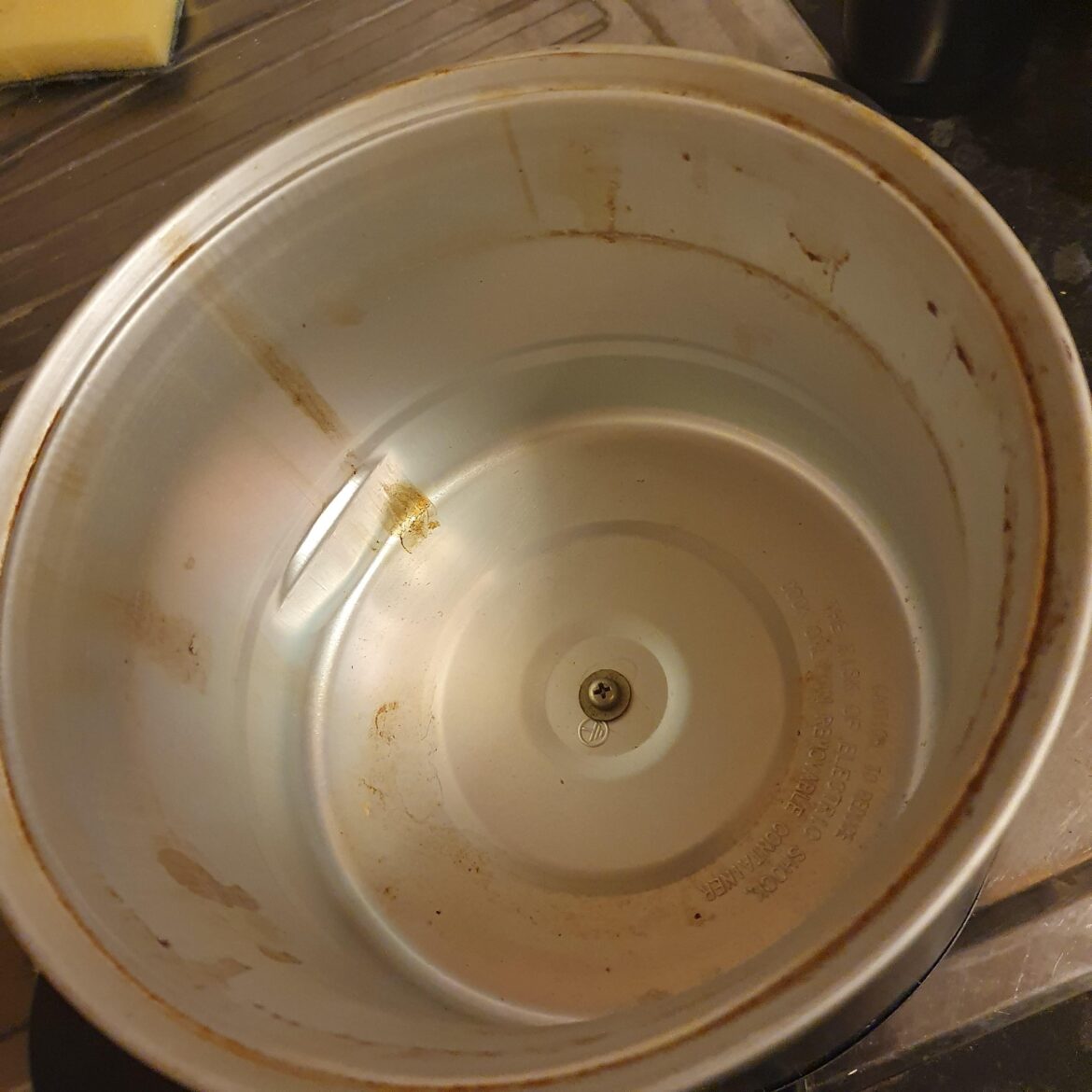 Last time i used there was an overspill. Wanted to use it for beef tomorrow. Is this okay to use?