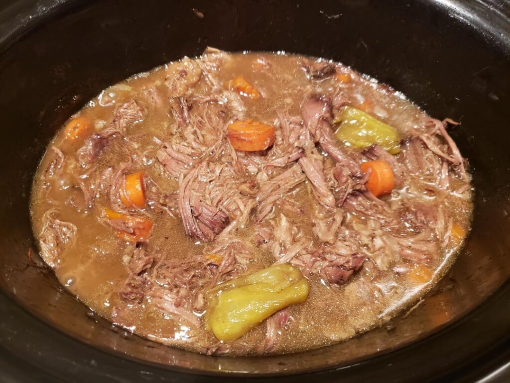 Made Mississippi Pot Roast for the first time!