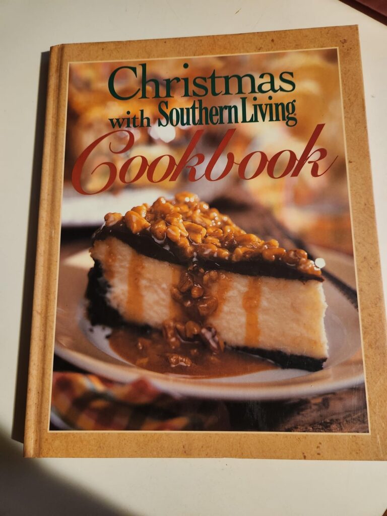 Christmas with Southern Living Cookbook