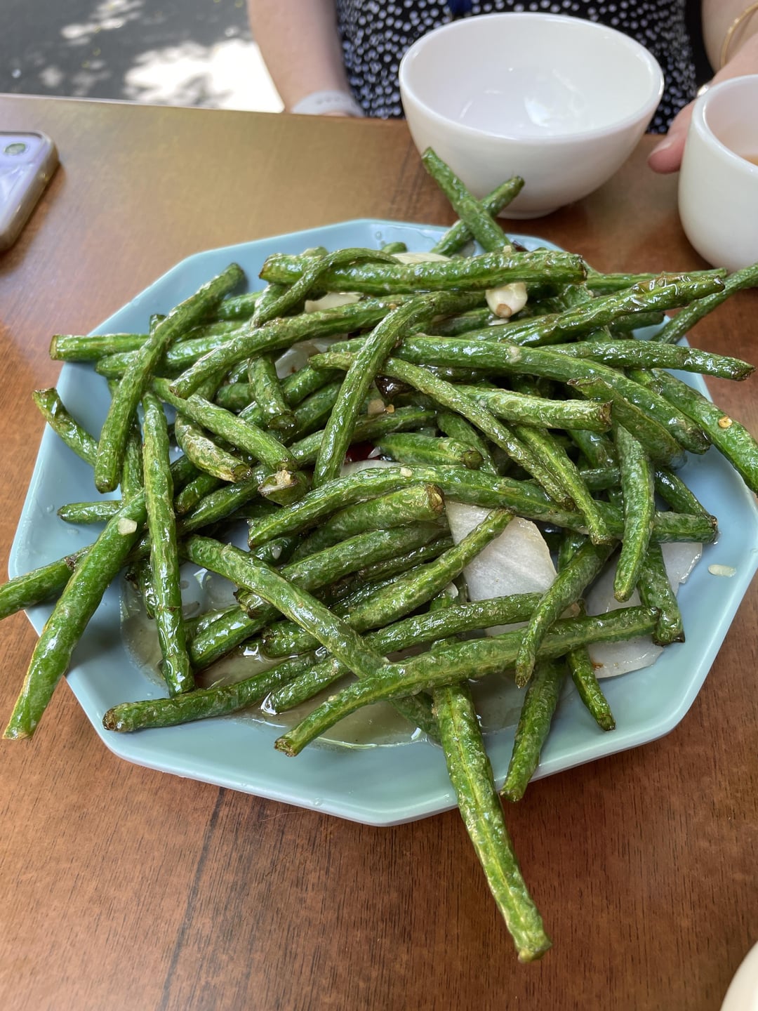 Calories in these Chinese dishes salt and pepper tofu, green beans