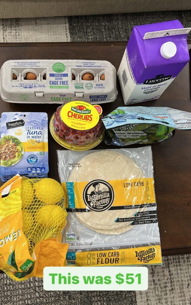 This is what $51 gets you in Hawaii. (Before Tax) Most of my shopping is done at Costco. But it’s an hour away, so this is a quick grocery run.