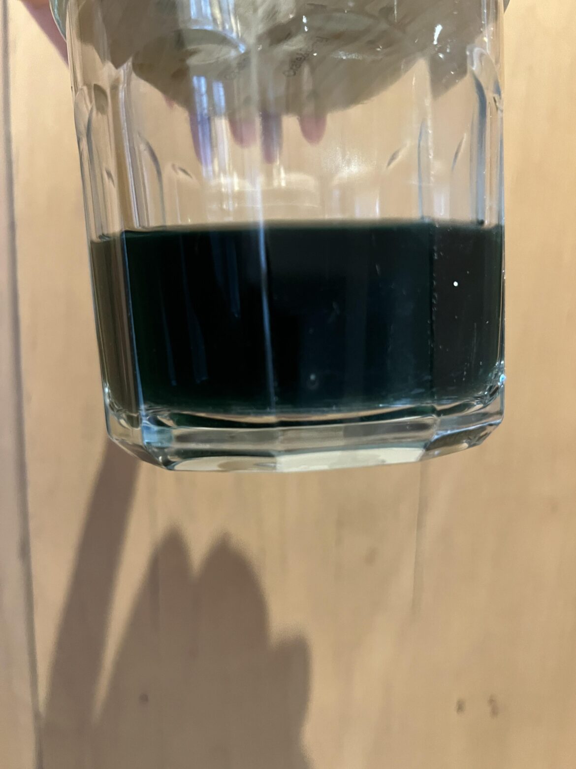 Made my first batch of green coffee on the weekend. Unroasted coffee beans, blade grinder, drip machine. It brewed to a green tea colour and I really liked it. I left the remainders overnight and the colour continued to change to a bright green and now almost blue colour. Any ideas what is going on? Made my first batch of green coffee on the weekend. Unroasted coffee beans, blade grinder, drip machine. It brewed to a green tea colour and I really liked it. I left the remainders overnight and the colour continued to change to a bright green and now almost blue colour. Any ideas what is going on?