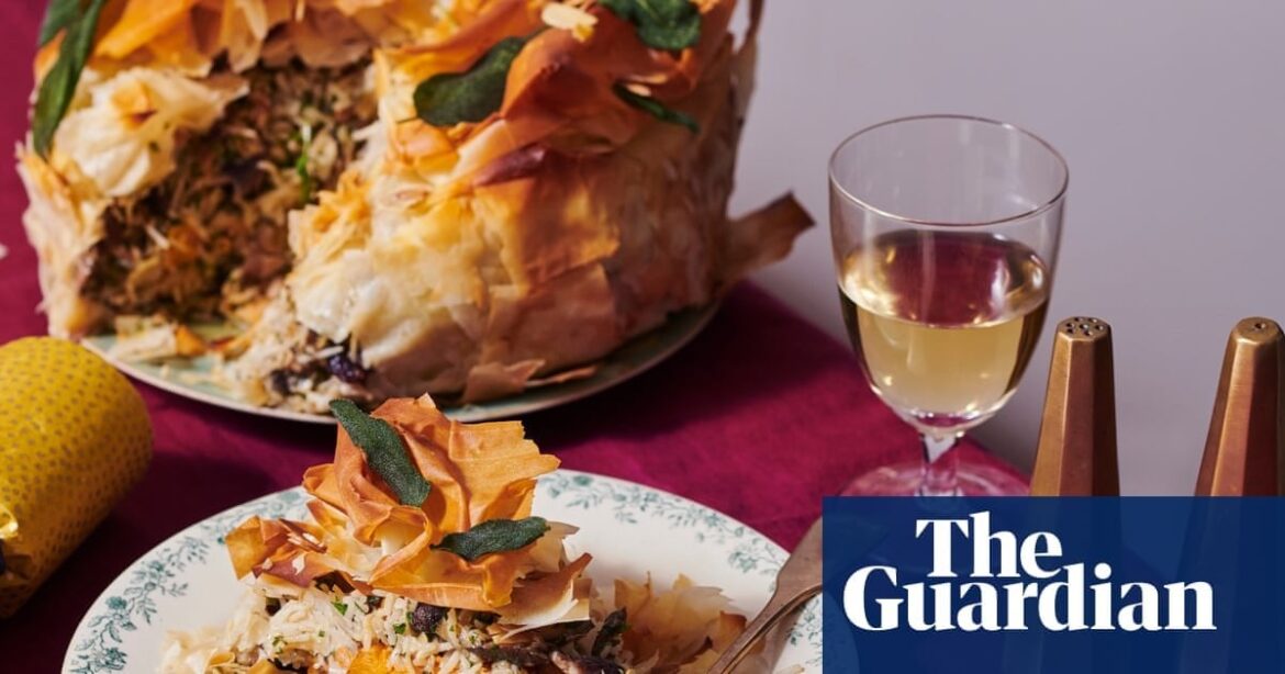 Yotam Ottolenghi’s vegetarian Christmas: rice pie, sticky sprouts and yoghurty beans