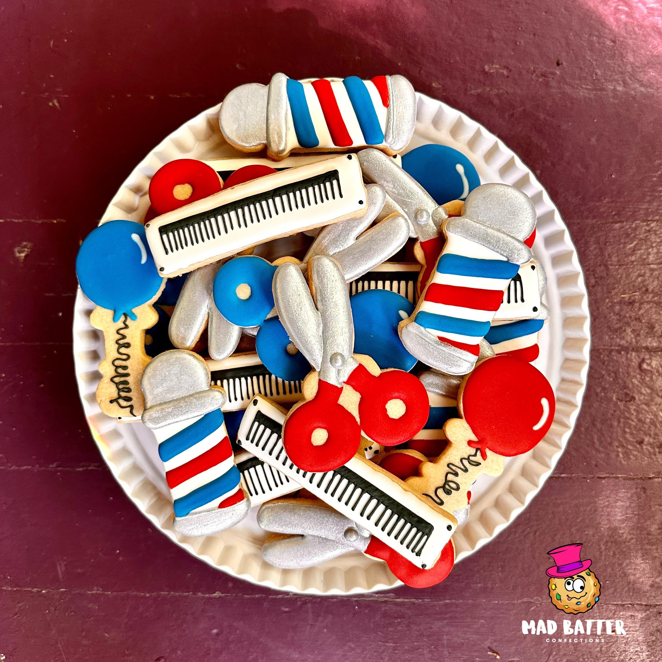 Barber retirement cookies Dining and Cooking