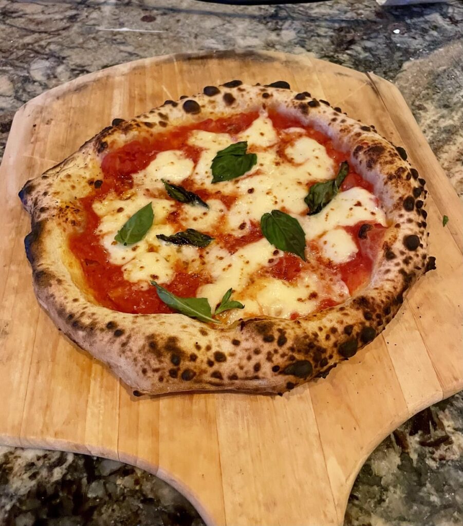Margherita & La Rosa Pizzas