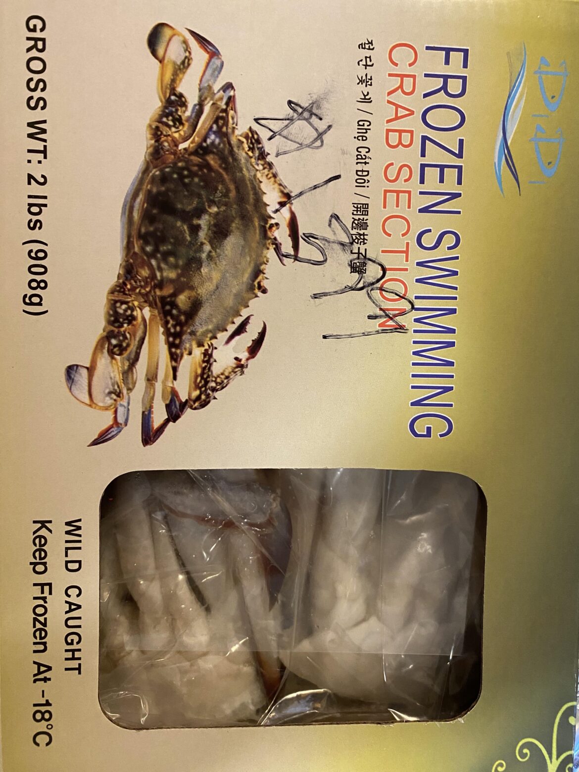 Raw marinated crab help?