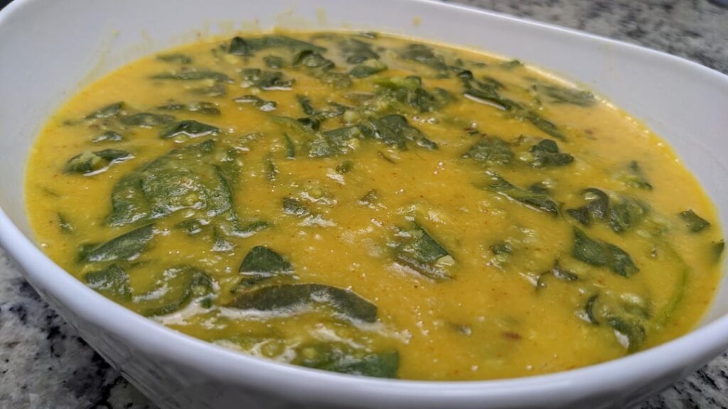 Vegan Lentil and Spinach Recipe