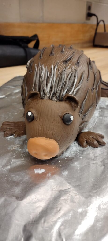 My first sculpted cake