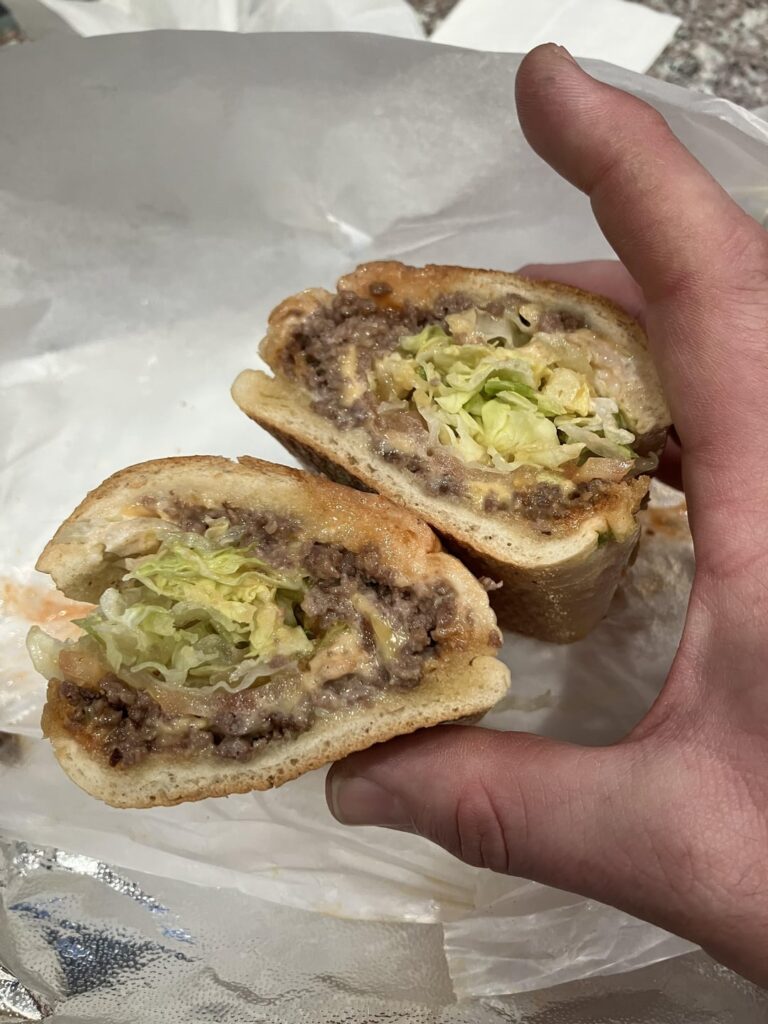 Chopped cheese; nyc