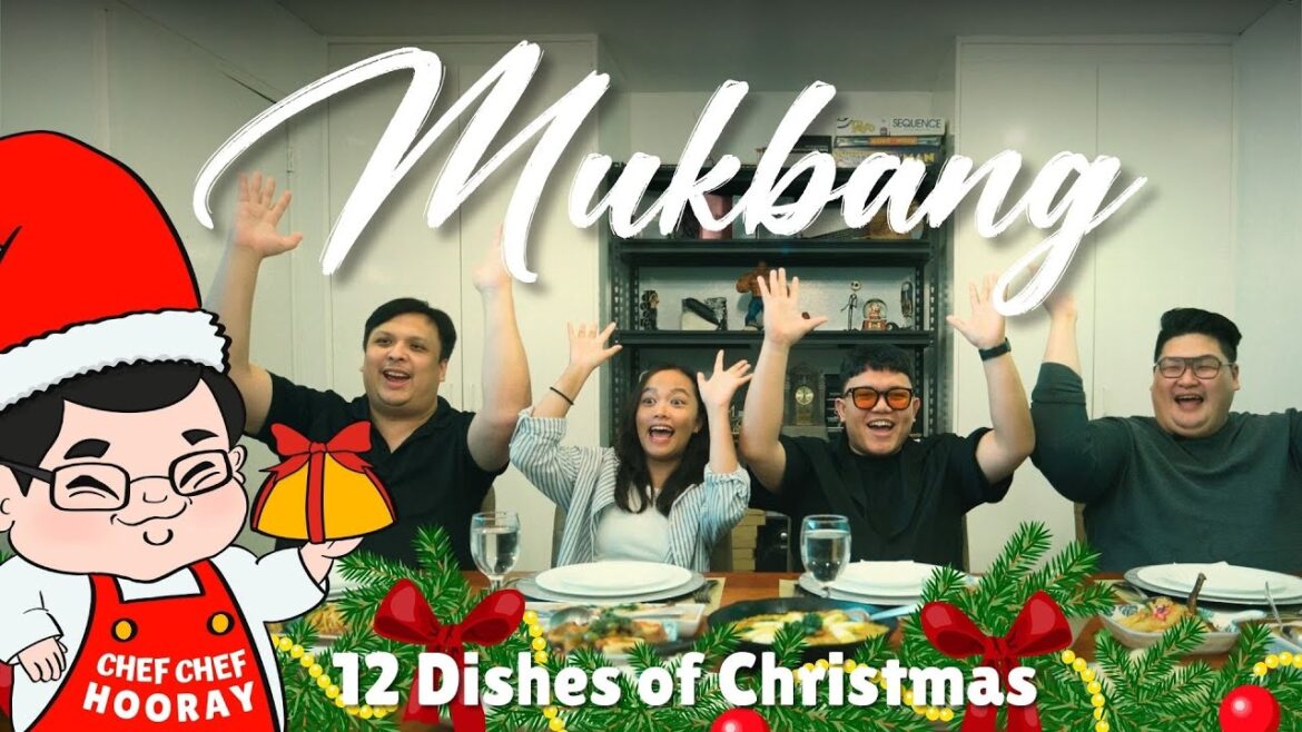 Mukbang Episode 1 | featuring the 12 Dishes of Christmas by Chef Chef Hooray Mukbang Episode 1 | featuring the 12 Dishes of Christmas by Chef Chef Hooray