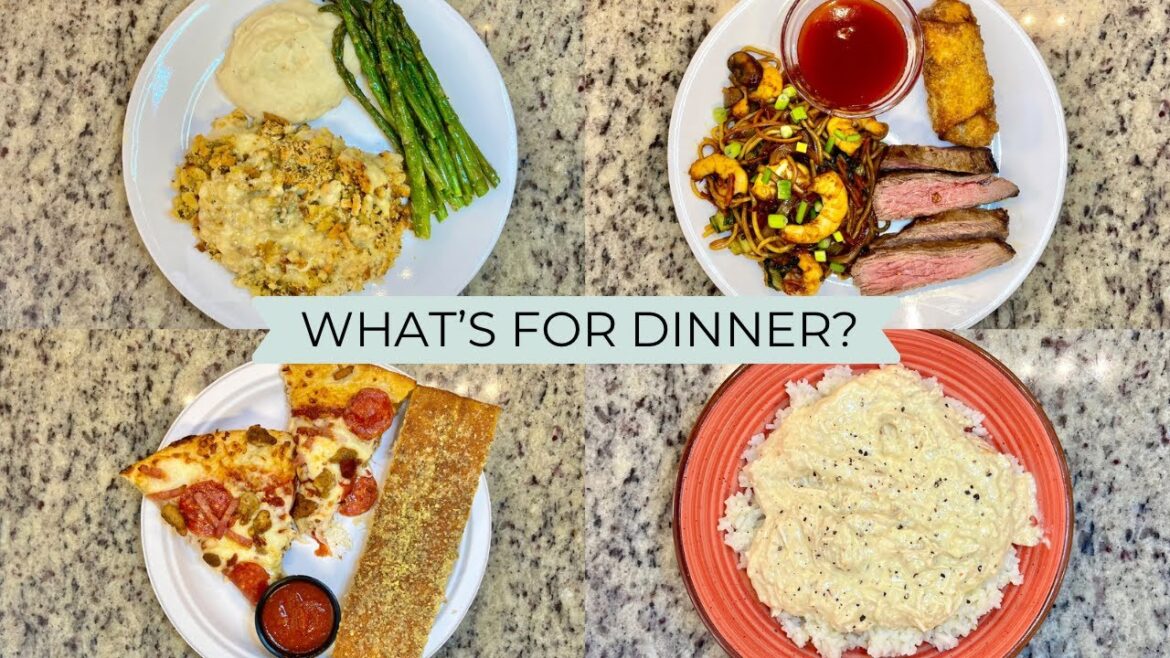 WHAT’S FOR DINNER? | EASY & BUDGET FRIENDLY | REALISTIC WEEKNIGHT MEALS | DINNER INSPIRATION WHAT’S FOR DINNER? | EASY & BUDGET FRIENDLY | REALISTIC WEEKNIGHT MEALS | DINNER INSPIRATION