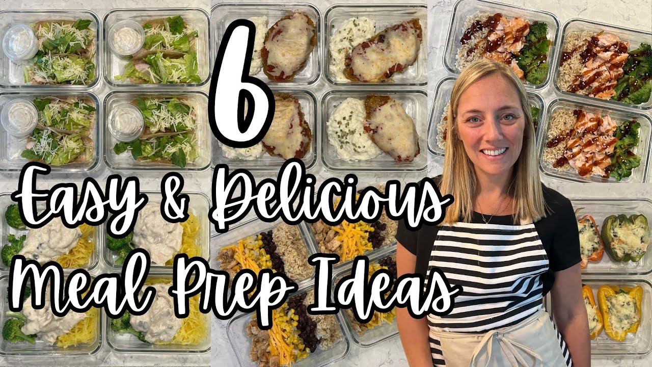 6 Healthy and Easy Meal Prep Ideas for the Week you Will LOVE! - Dining