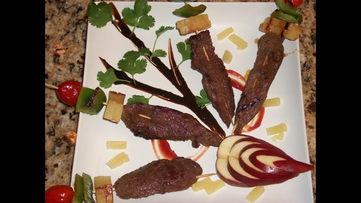 How To Make Marinated Beef On The Stick