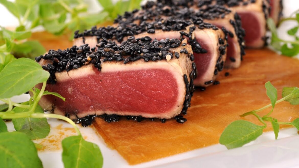 Beginners guide to Seared Tuna | made in a Cast Iron Skilled | Hot or cold it's just awesome #tuna