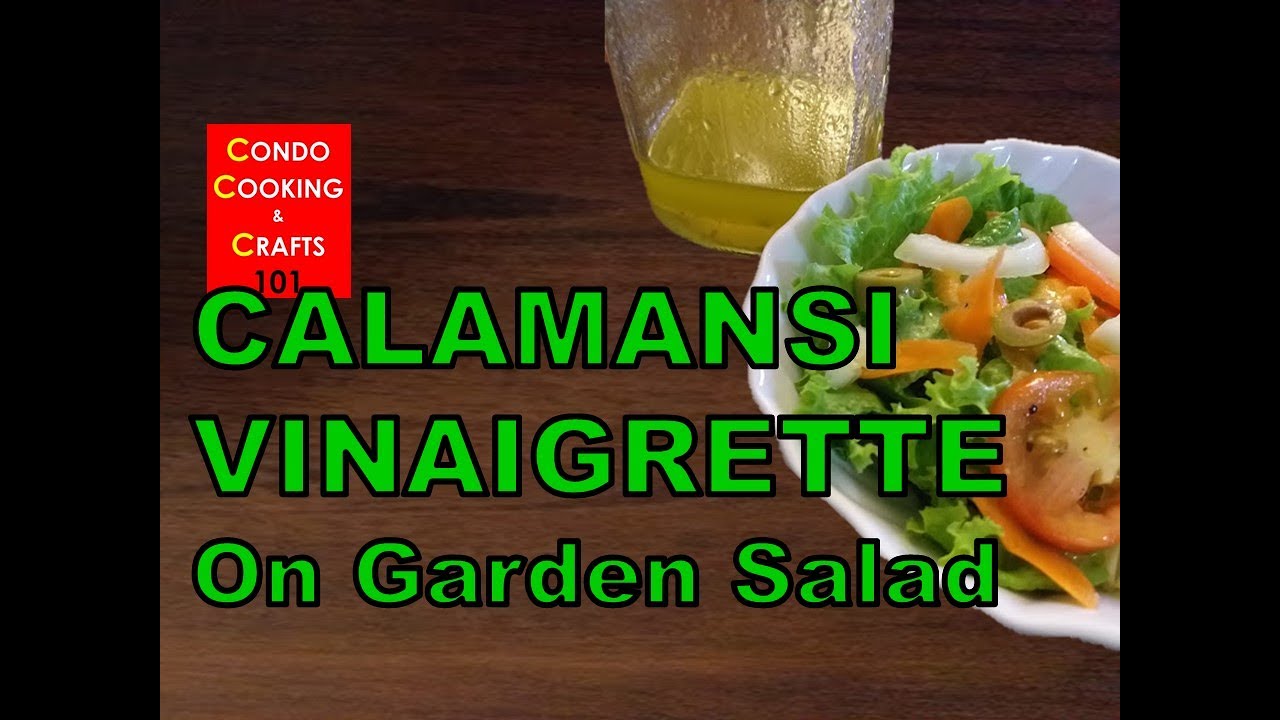 032 CALAMANSI VINAIGRETTE Philippine Citrus Fruit Vinaigrette Dining and Cooking