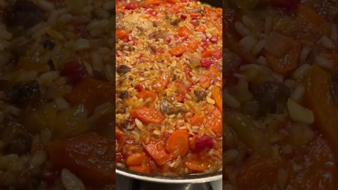 Vegetable Risotto in Tomato Sauce with Carrots | Recipe Ideas Vegetable Risotto in Tomato Sauce with Carrots | Recipe Ideas