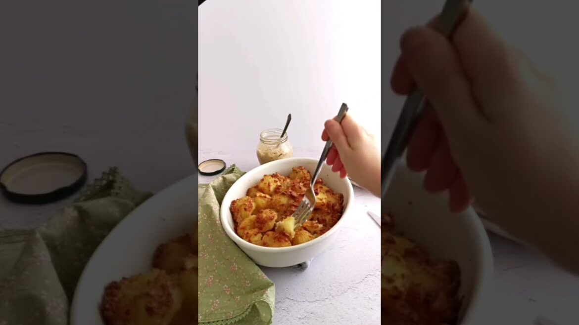 Roasted Cheese Garlic Potatoes