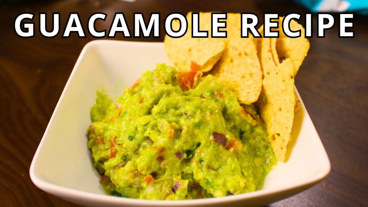 Guacamole recipe (avocado, tomato, jalapeno, onion, lime)