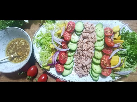 weight loss best easy Healthy tuna salad spicy sauce honey and mustard