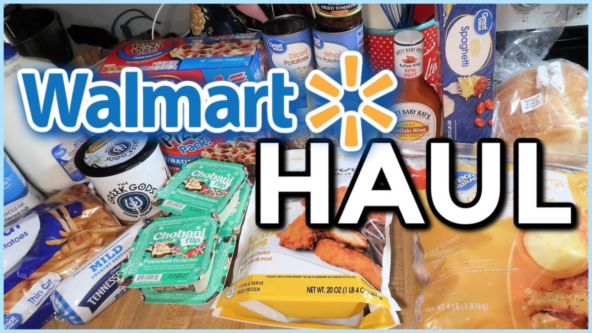 FIRST HAUL OF 2024 | Walmart Delivery Haul | 1-Week Grocery Haul & Meal Plan | January 2024