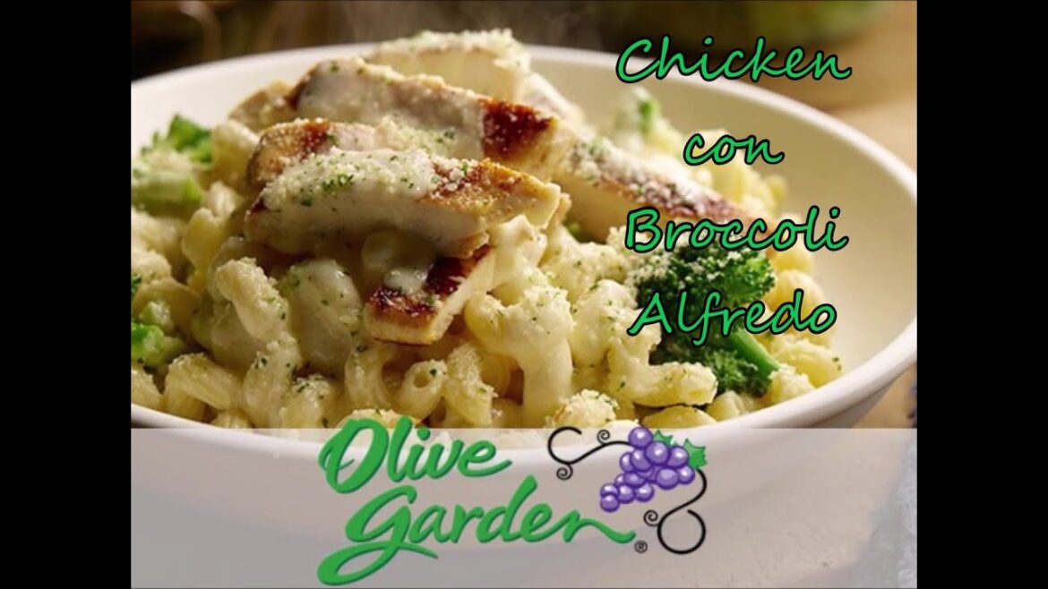 Olive Garden's Chicken con Broccoli Alfredo (copycat recipe)