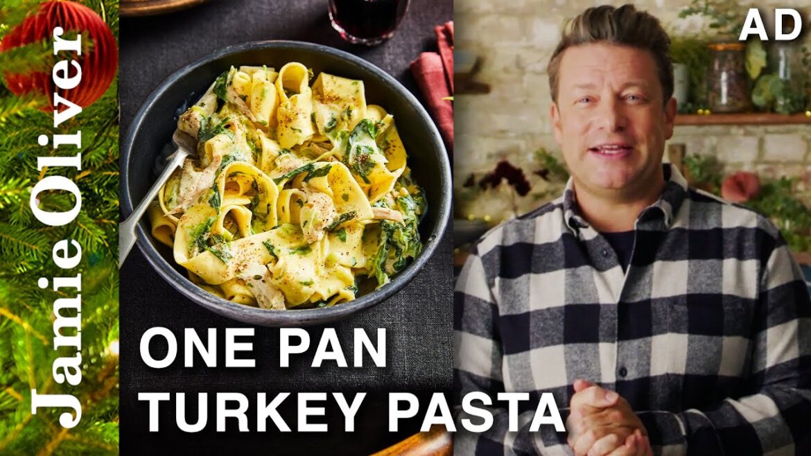 One-Pan Turkey Pasta | Jamie Oliver