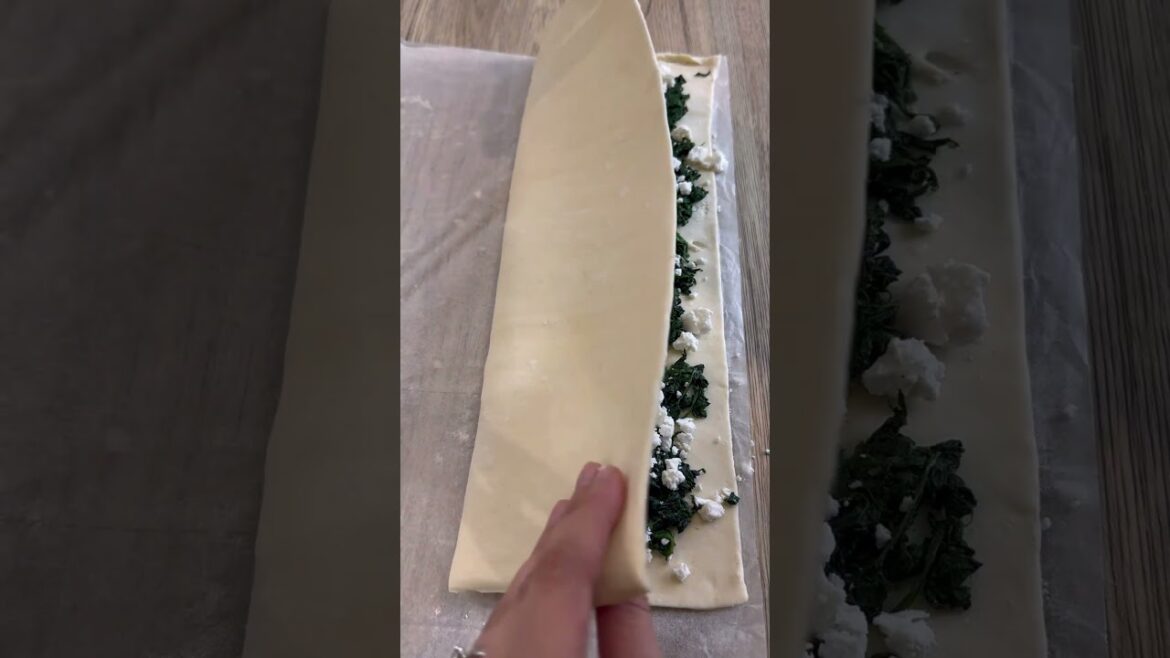 EASY SPINACH & FETA PASTRY!
