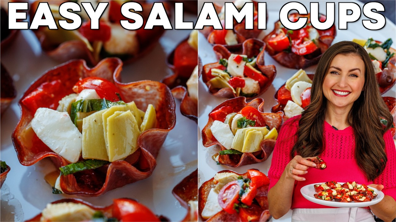 Easy Salami Cups The Ultimate Party Appetizer! Dining and Cooking