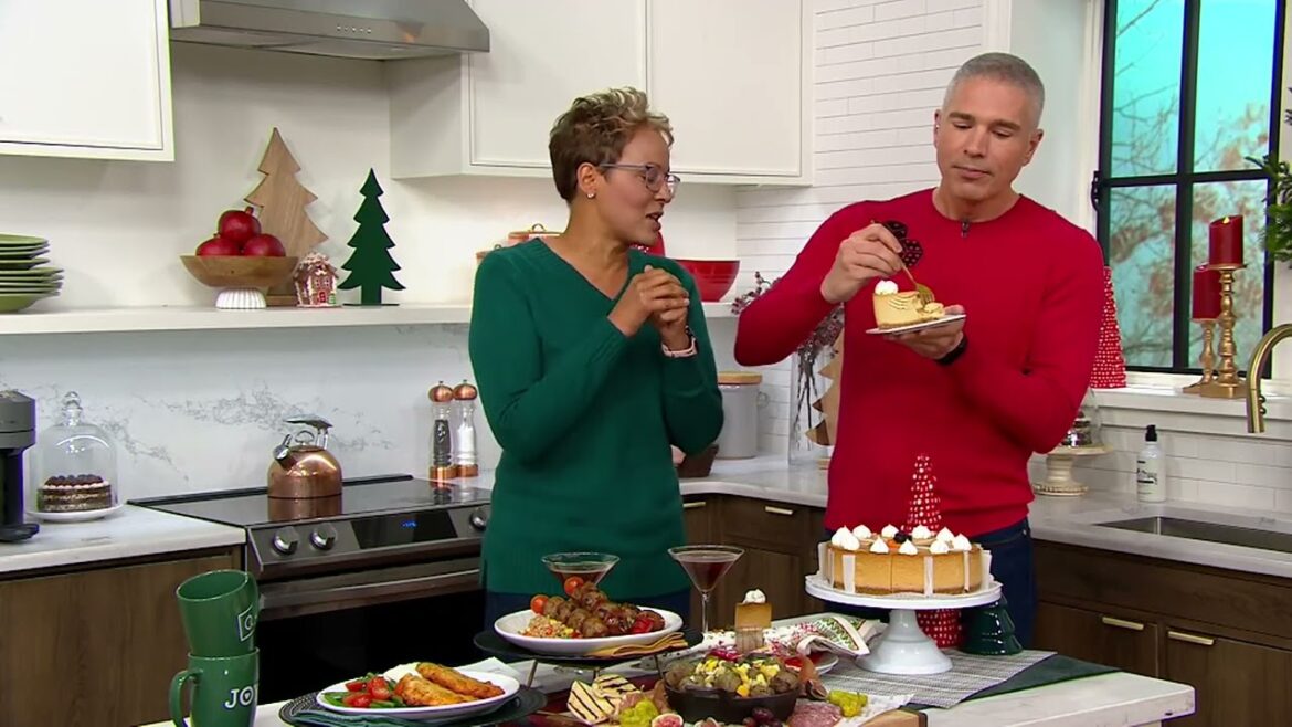 Delizioso Desserts 5.4lb Caramel Mascarpone Cheesecake on QVC Delizioso Desserts 5.4lb Caramel Mascarpone Cheesecake on QVC