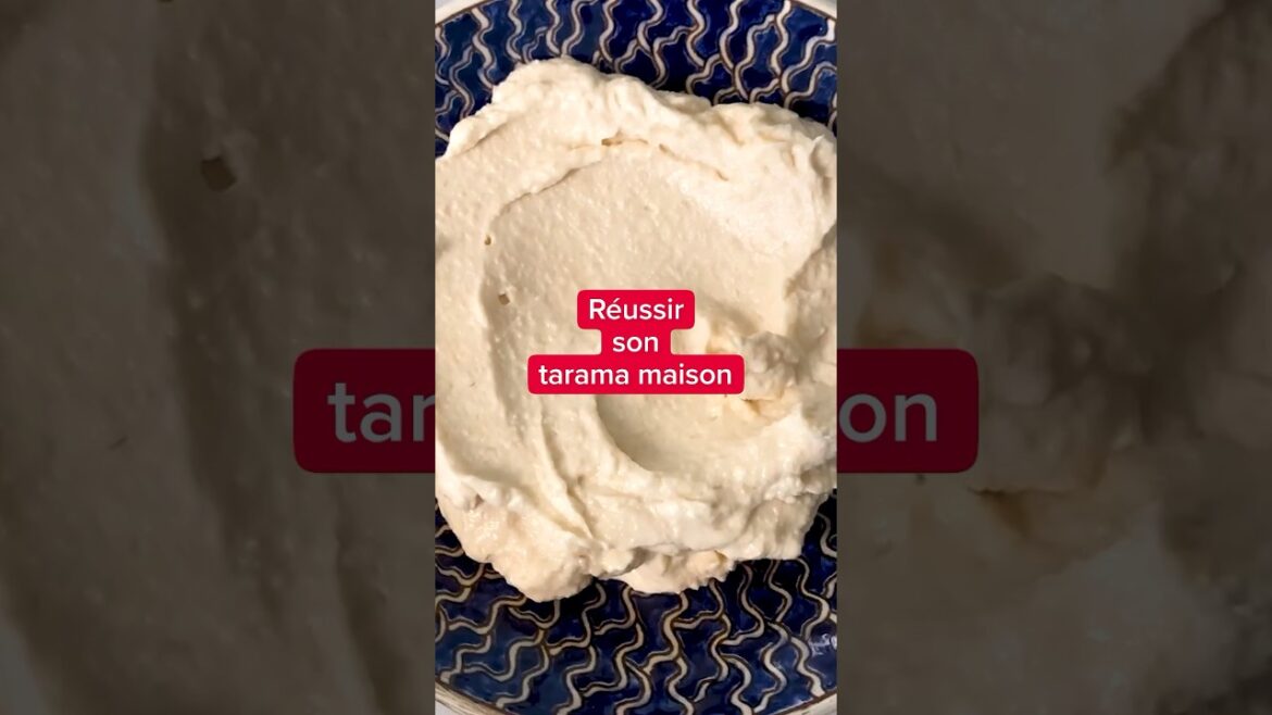 Réussir son tarama maison