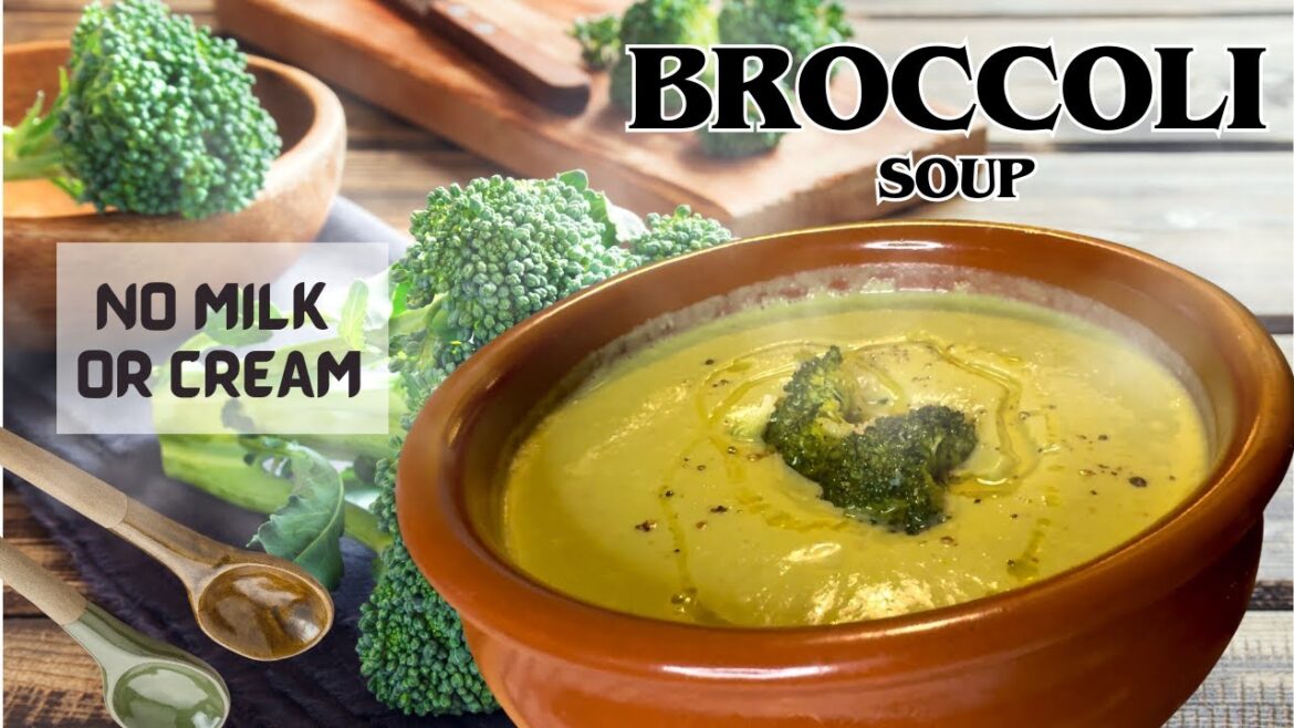 Wholesome and delicious Broccoli soup without any Milk/Cream #broccolisoup#Vegan Wholesome and delicious Broccoli soup without any Milk/Cream #broccolisoup#Vegan