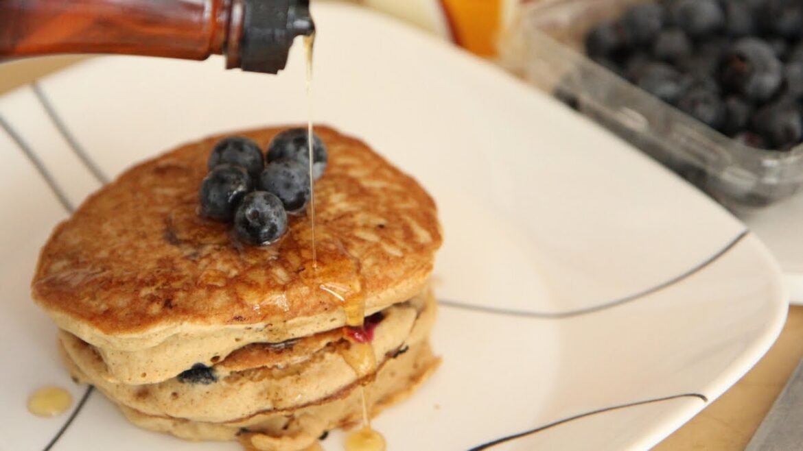 Vegan Pancakes Recipe – Whole Wheat Pancakes – Blueberry Pancakes Vegan Pancakes Recipe - Whole Wheat Pancakes - Blueberry Pancakes