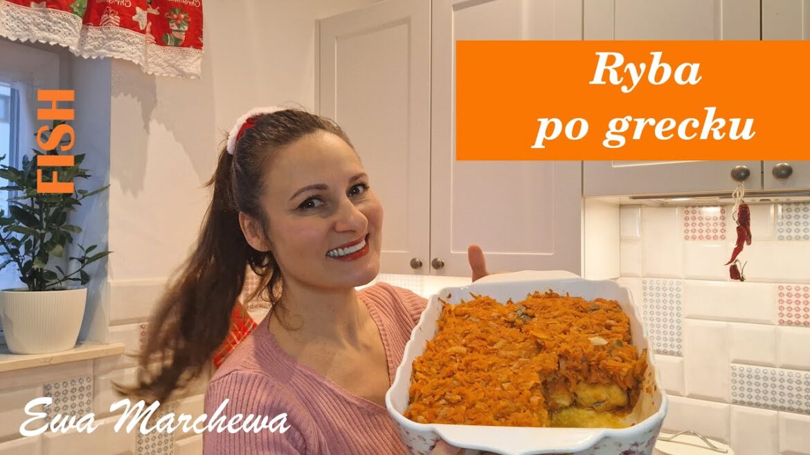 Ryba po grecku - tradycyjny, wigilijny przepis na rybę z warzywami