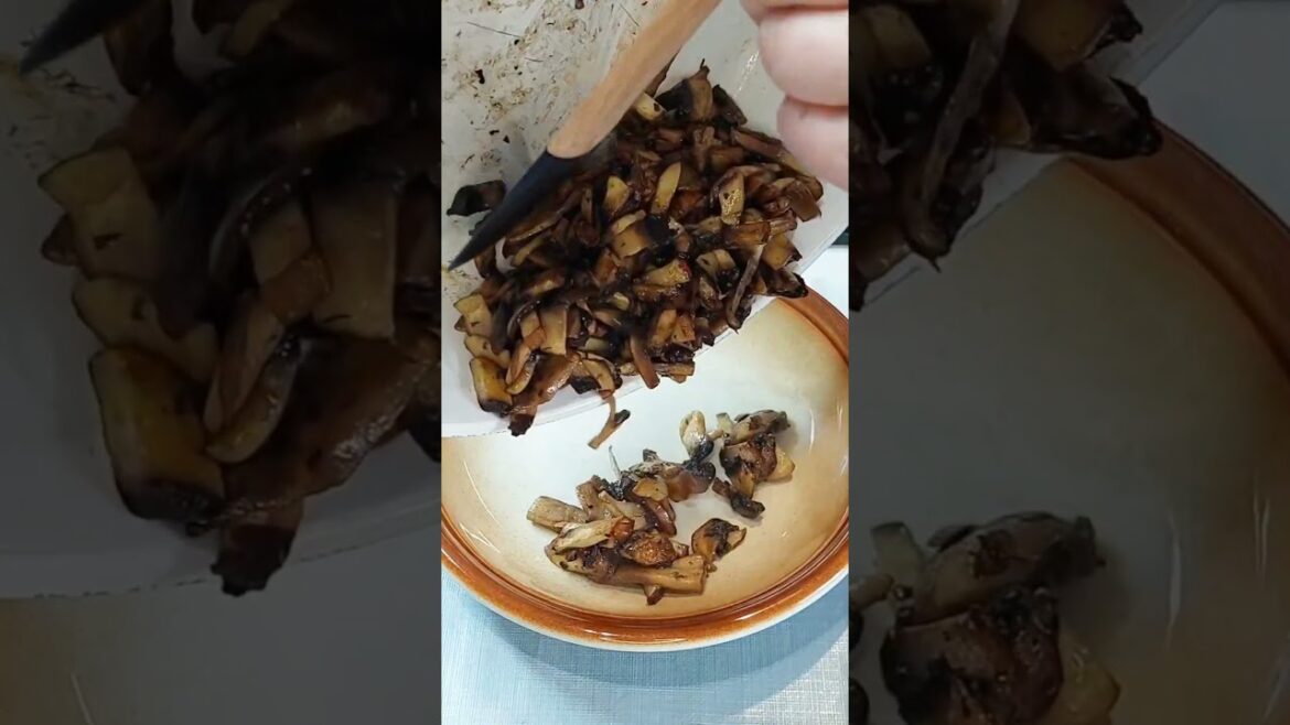 Risotto ai Funghi Champignon #shorts