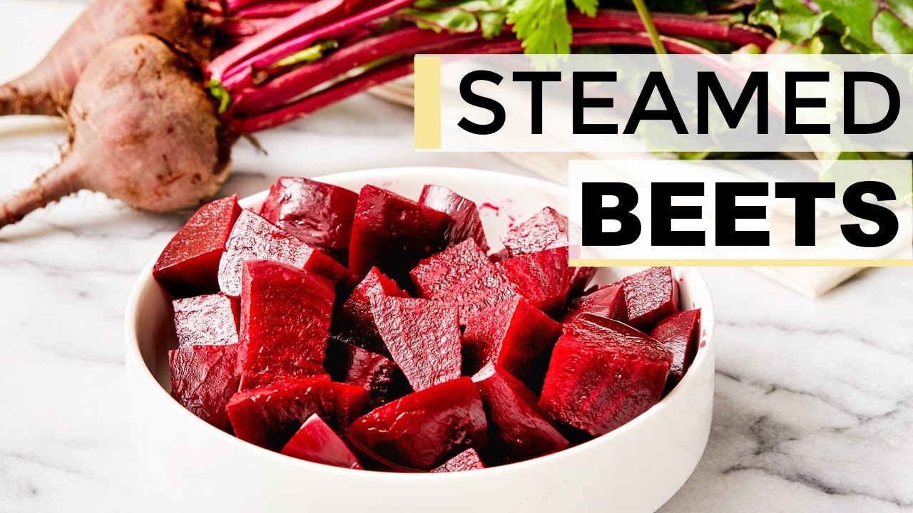 HOW TO COOK BEETS easy steamed beets (perfect for meal prep