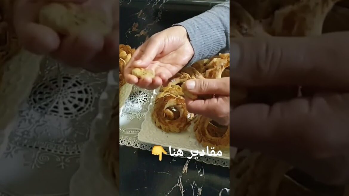 كعك وجدي بلا ماكينة بأسهل طريقة ممكنة مقرمش ولذيذ ناجح 100%