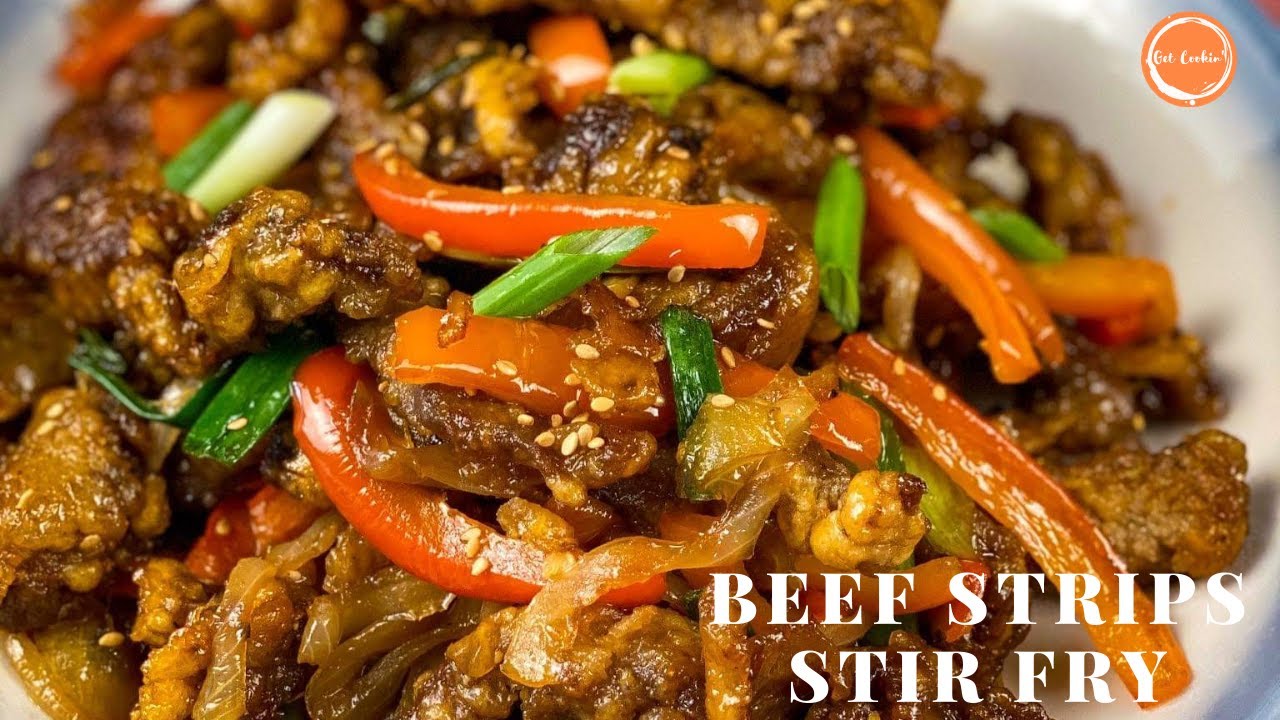 HOW TO COOK BEEF STRIPS STIR FRY | BEEF STIR FRY RECIPE - Dining and ...