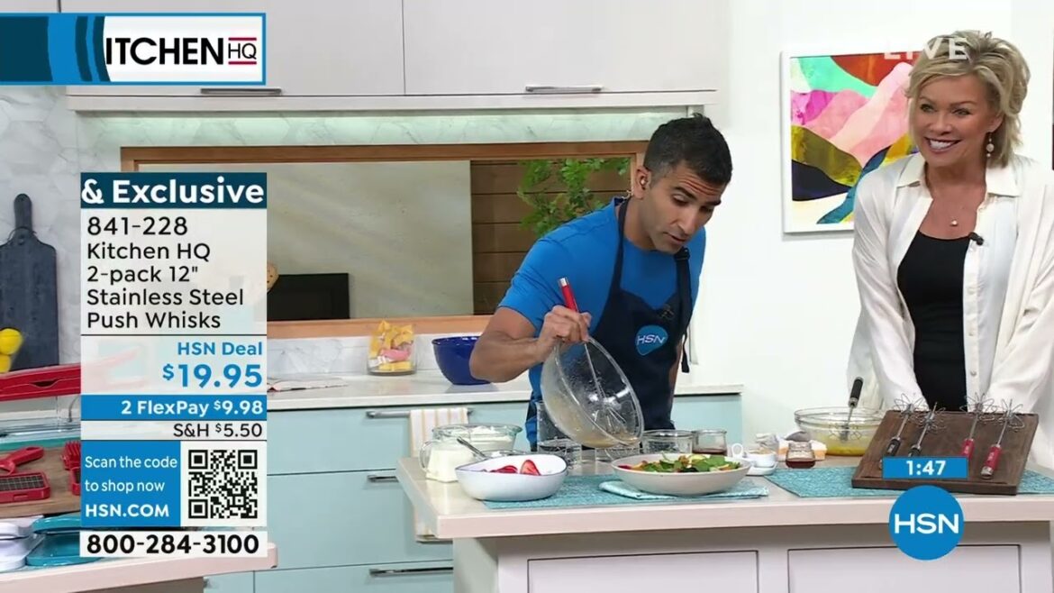 HSN | KitchenHQ featuring Chef Shahir 01.07.2024 - 11 AM