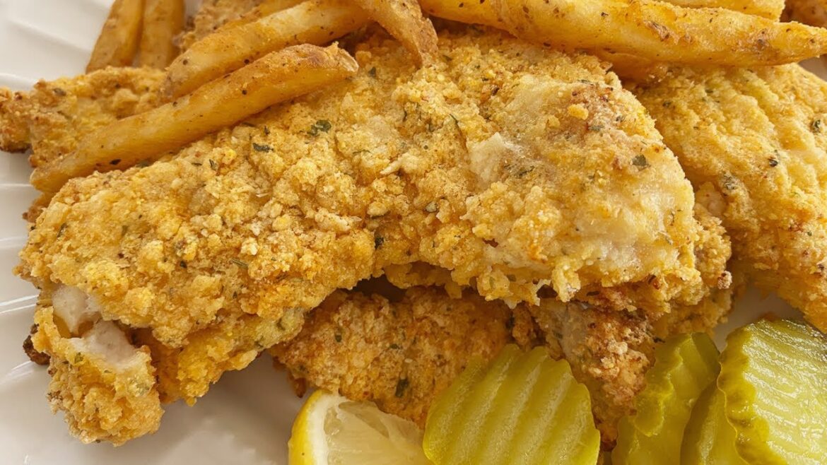 How To Make EXTRA CRISPY CRUNCHY OVEN FRIED CATFISH | Chef and More | Made From Scratch How To Make EXTRA CRISPY CRUNCHY OVEN FRIED CATFISH | Chef and More | Made From Scratch