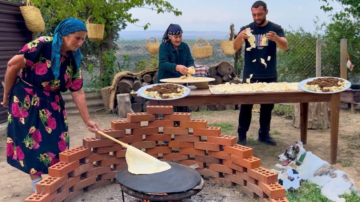 LEAF CUTTING KHINKALI RECIPE! COOKING HUGE FISH IN TANDOOR! ERISHDE AZERBAIJAN TRADITIONAL RECIPE LEAF CUTTING KHINKALI RECIPE! COOKING HUGE FISH IN TANDOOR! ERISHDE AZERBAIJAN TRADITIONAL RECIPE