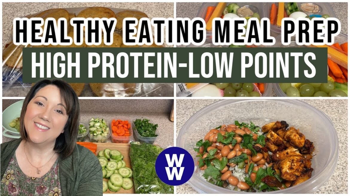 Meal Prep for Healthy Eating | Kodiak Muffins, Chipotle Chicken Bowls | Low WW Points & High Protein Meal Prep for Healthy Eating | Kodiak Muffins, Chipotle Chicken Bowls | Low WW Points & High Protein
