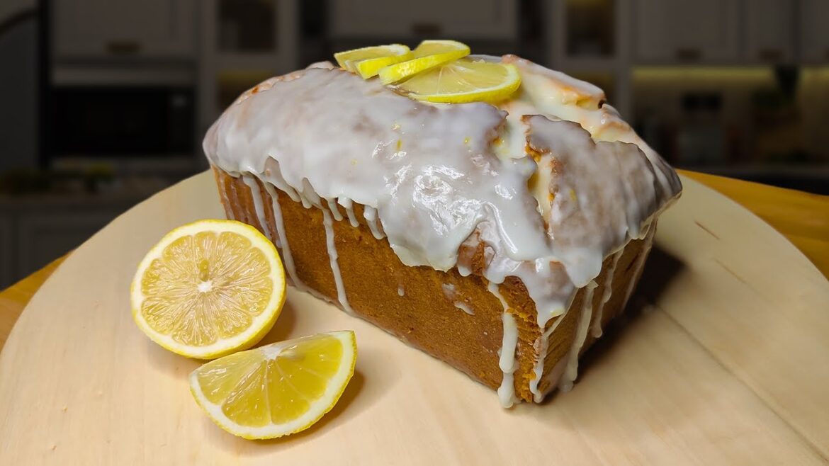 Very Soft & Moist Lemon Pound Cake Recipe