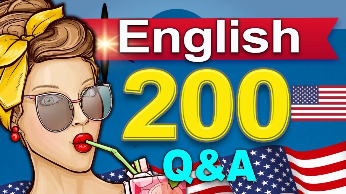 200 English Conversation and Speaking Practice⭐Improve Daily Life Pronunciation | Learn English