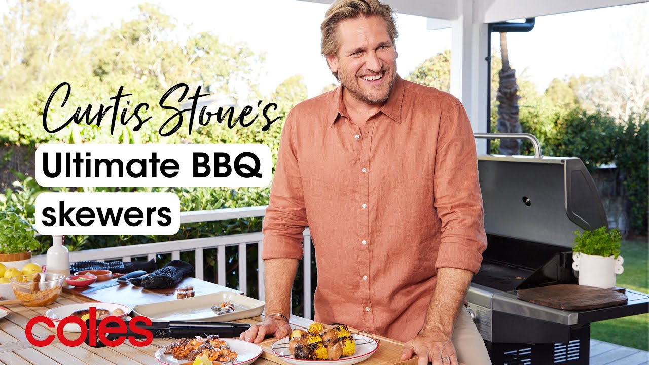 Ultimate BBQ skewers Curtis Stone's BBQ Recipes Coles Dining and